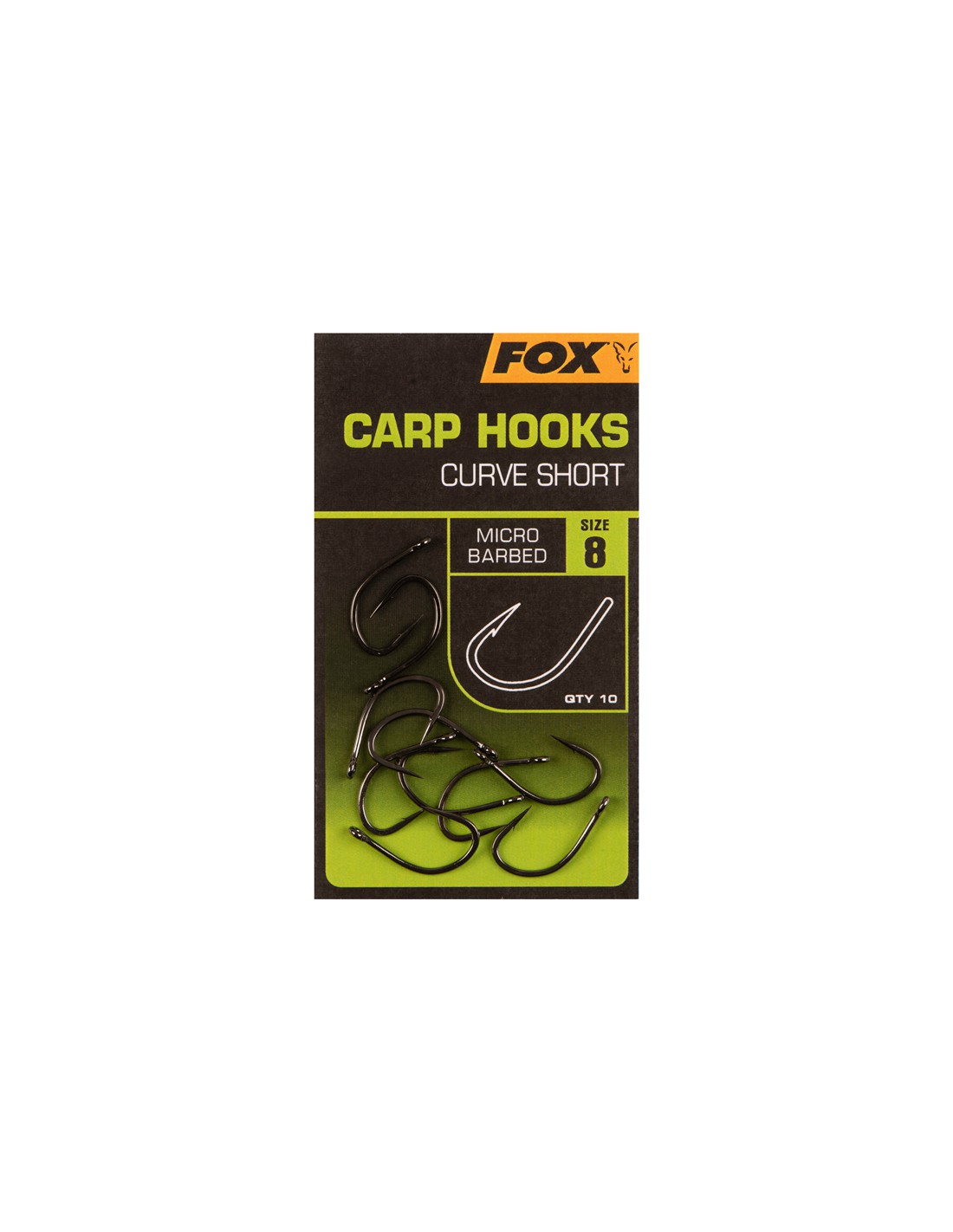 carp hooks curve short size 6