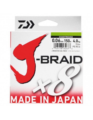 ΝΗΜΑ J BRAID X8 0,06MM 150M