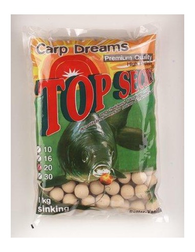 Top Secret Carp Boilie Dreams sweet corn 1 kg