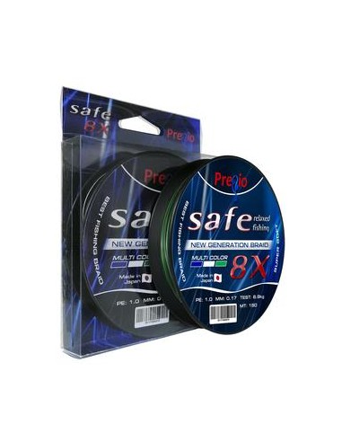 Νήμα Ψαρέματος Safe x8 Pregio 0.13mm 150m