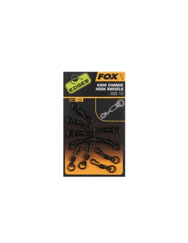 Fox EDGES™ Kwik Change Hook Swivels size 11