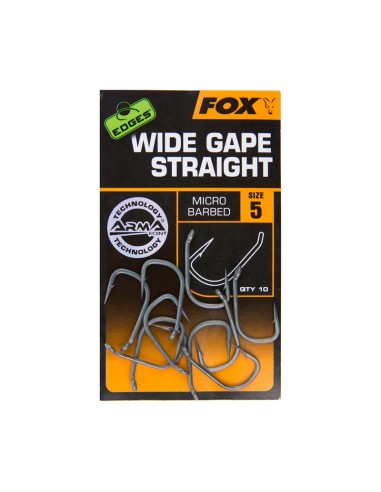 Fox EDGES™ Wide Gape Straight Size 5